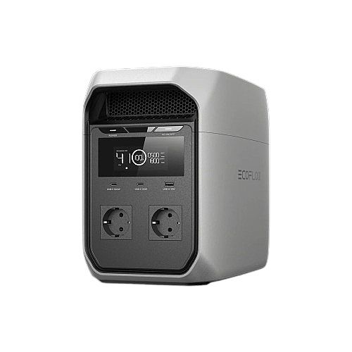 תחנת כוח ניידת EcoFlow DELTA 3 Classic בקיבולת 1024Wh בהספק 1800W עם UPS 10ms יבואן רשמי – תמונה 5