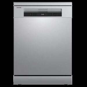 מדיח כלים Toshiba דגם DW-14F5ME(S)-IL טושיבה 60 ס"מ כסוף להצבה חופשית כולל 14 מערכות ופתיחה אוטומטית - יבואן רשמי