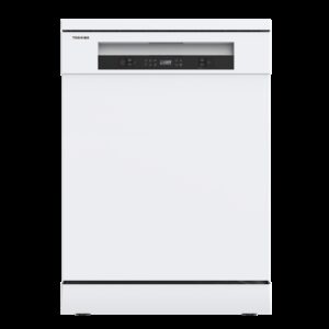 מדיח כלים Toshiba דגם DW-14F5ME(W)-IL טושיבה 60 ס"מ לבן להצבה חופשית כולל 14 מערכות ופתיחה אוטומטית - יבואן רשמי