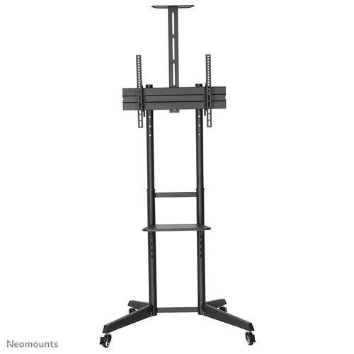 NEOMOUNTS FL50-550BL1 - עגלה ניידת למסך עד 70 אינץ' עם מדף מצלמה וציוד | יבואן רשמי – תמונה 2