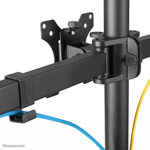 Neomounts FPMA-D550D3BLACK - זרוע שולחנית לשלושה מסכי מחשב 10–27 אינץ' | יבואן רשמי – תמונה 2