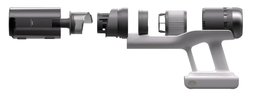 ROBOROCK H60 PRO - שואב אבק מוט אלחוטי עוצמתי עם מוט גמיש ותאורת אור ירוק | יבואן רשמי – תמונה 5