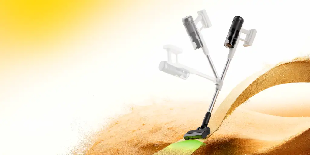 ROBOROCK H60 PRO - שואב אבק מוט אלחוטי עוצמתי עם מוט גמיש ותאורת אור ירוק | יבואן רשמי – תמונה 14