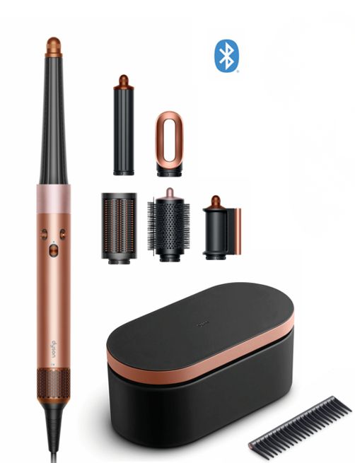 Dyson Airwrap i.d™ HS08 Rose Gold מעצב ומייבש שיער חכם לשיער חלק וגלי | יבואן רשמי