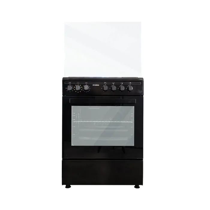 HYUNDAI HAO-6060B תנור משולב כיריים גז 4 להבות 60 ס