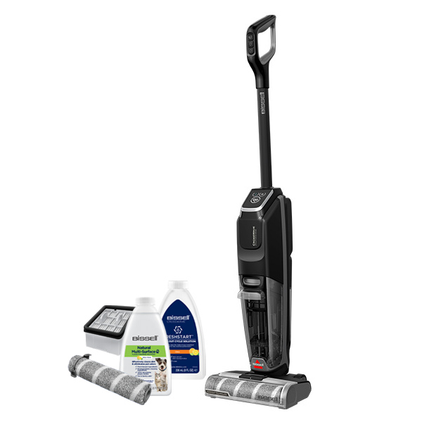 ערכת שואב ושוטף Bissell Crosswave Omni Force Edge Pro עם אביזרים, בקבוקי ניקוי, פילטר ומברשת