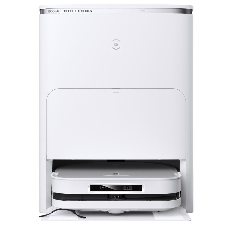 Deebot X5 Pro Omni שואב רובוטי לבן Ecovacs Deebot X5 Pro Omni עם תחנת עגינה OMNI לריקון עצמי, שטיפה וייבוש. ניווט מדויק עם בינה מלאכותית AINA 2.0. ניקיון מושלם במינימום מאמץ!