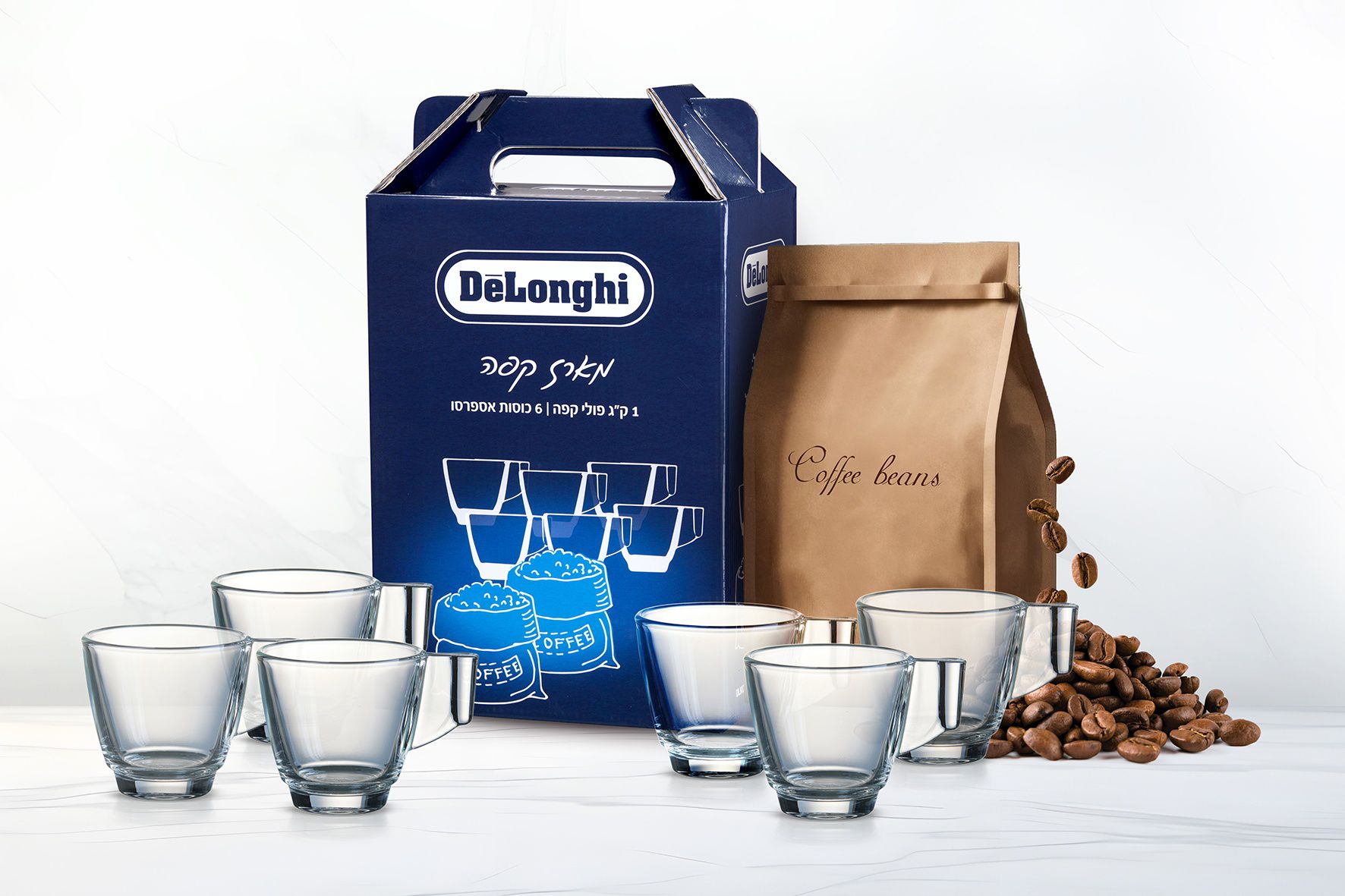 מארז קפה Delonghi דלונגי מארז קפה למכונות Delonghi - דלונגי