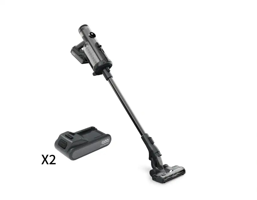 NUMATIC QUICK GREY - שואב אבק אלחוטי נטען עם ריקון היגייני וסוללה 25.2V | יבואן רשמי – תמונה 7