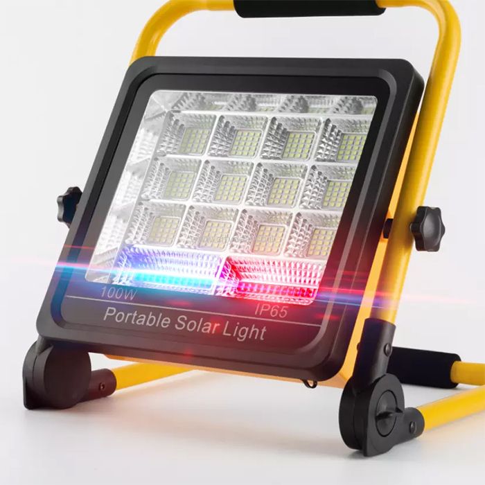 תאורה סולארית ניידת POWERLINE דגם RLO-BXT-100 יבואן רשמי