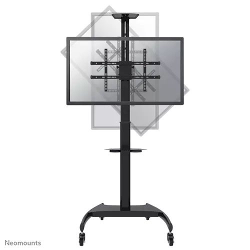 Neomounts PLASMA-M1900E - עגלת טלוויזיה ניידת מקצועית למסכים עד 75״ | יבואן רשמי – תמונה 2