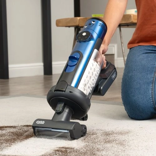 HENRY QUICK PET BLUE - שואב אבק אלחוטי נטען עם ריקון היגייני לבתים עם חיות מחמד | יבואן רשמי – תמונה 3
