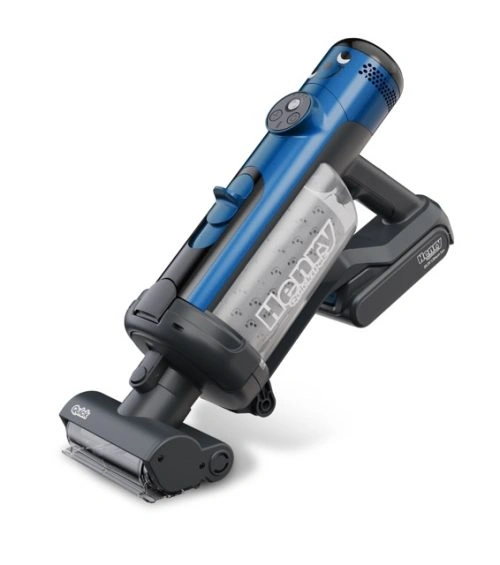 HENRY QUICK PET BLUE - שואב אבק אלחוטי נטען עם ריקון היגייני לבתים עם חיות מחמד | יבואן רשמי – תמונה 11