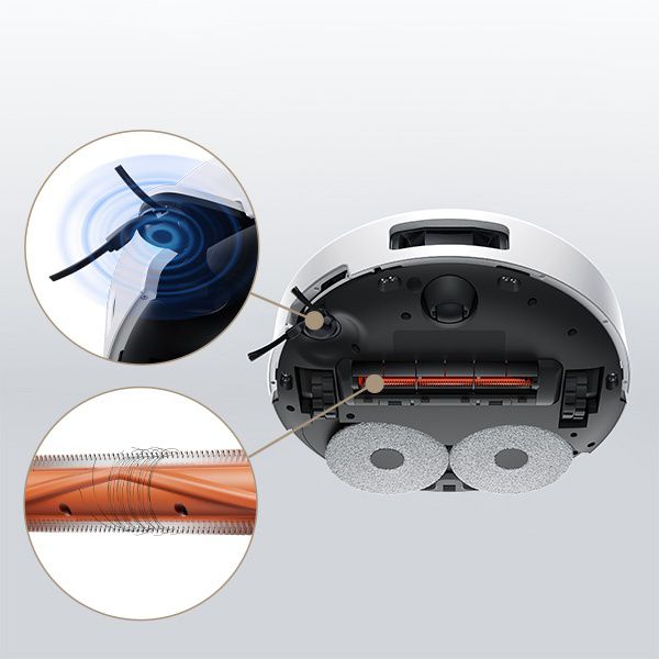 Xiaomi Robot Vacuum 5 - שואב אבק שוטף רובוטי חכם שיאומי בצבע לבן | יבואן רשמי-משלוח מהיר – תמונה 6