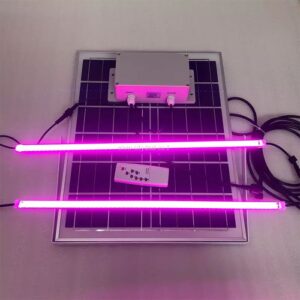 תאורת סולארית ספקטרום UV לגידול צמחים 100W SMD FSO גוף אלומיניום | דגם RLO-TZW-01